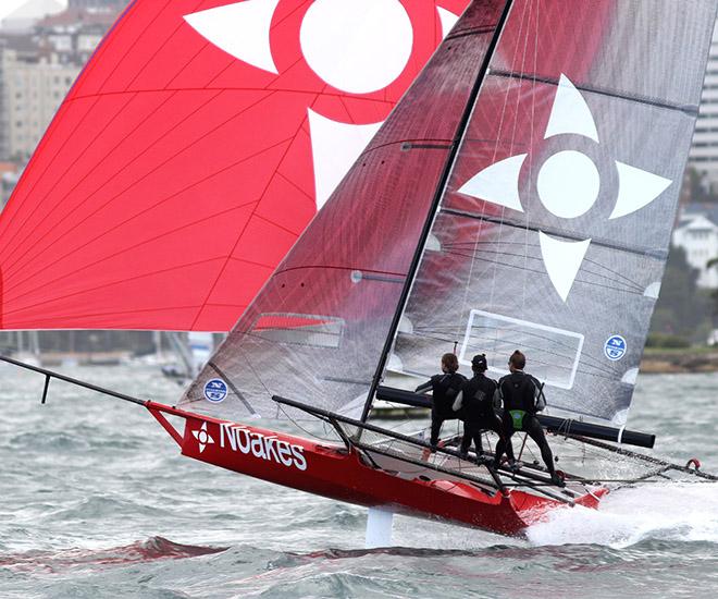 Sean Langman's Noakesailing, one of two Noakes-sponsored teams in the fleet © Frank Quealey
